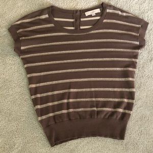 Loft summer weight sweater/ shell